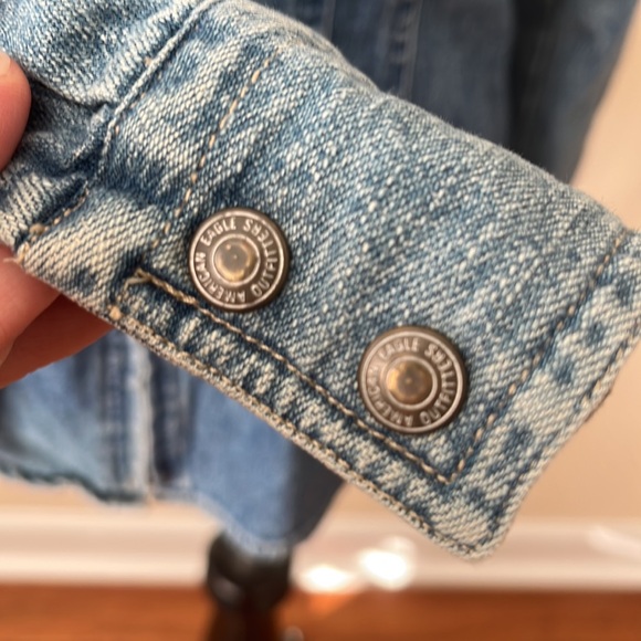 Vintage American Eagle Denim Shirt Jacket - Picture 4 of 13